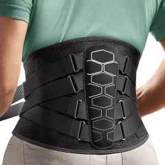 Adjustable Elastic Back Pain Relief Lumbar Protector Waist Back Braces Supports Belt Lumbar Pad
