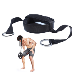 Adjustable Nylon Steel Head Harness Custom Neoprene Neck Trainer for Weightlifting Strength Muscle Training Fitness Safety