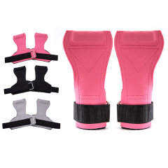 Wholesale Weight Lifting Fitness Palm Wrist Protector Anti-Slip Workout Weightlifting Rubber Cross Training Hand Grips