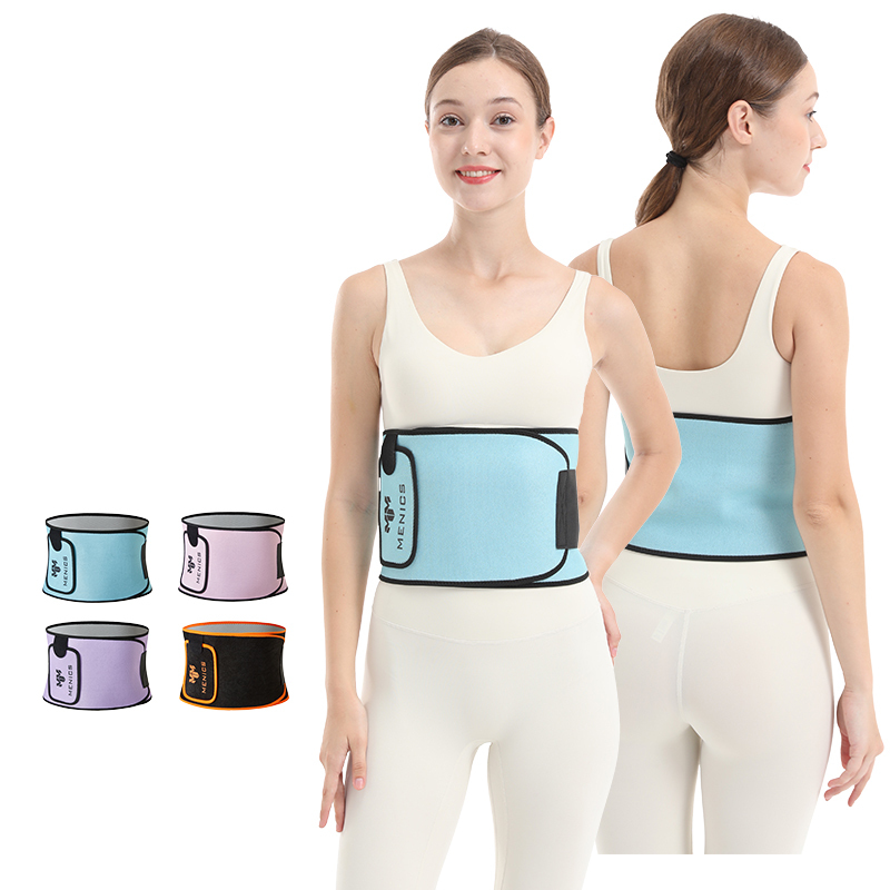 Adjustable Silver Ion Antibacterial Gym Waist Training Corset Cincher Belt for Weight Loss Slimming