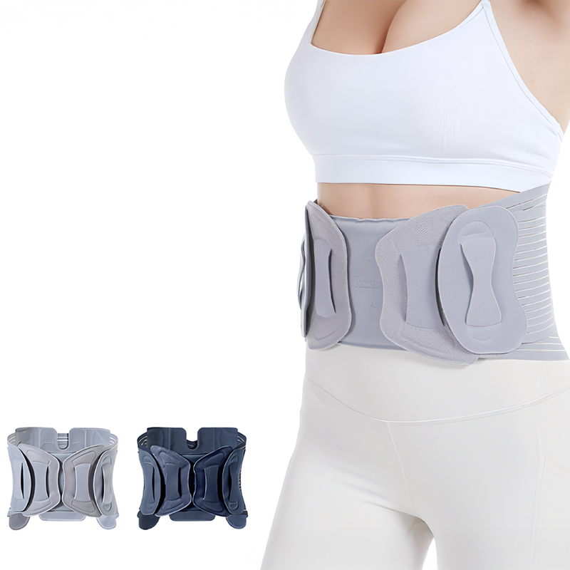 New Design Breathable Mesh Waist Support Brace Adjustable Compression Lower Back Lumbar Support Gym Sports