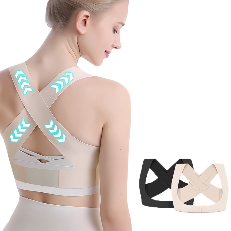 Adjustable Shoulder Support Custom Logo Posture Corrector Belt Protective Back Brace for Men and Women Corrects Rehabilitates