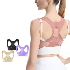 Comfortable Adjustable Upper Back Brace Support Belt Breathable Posture Corrector for Protection