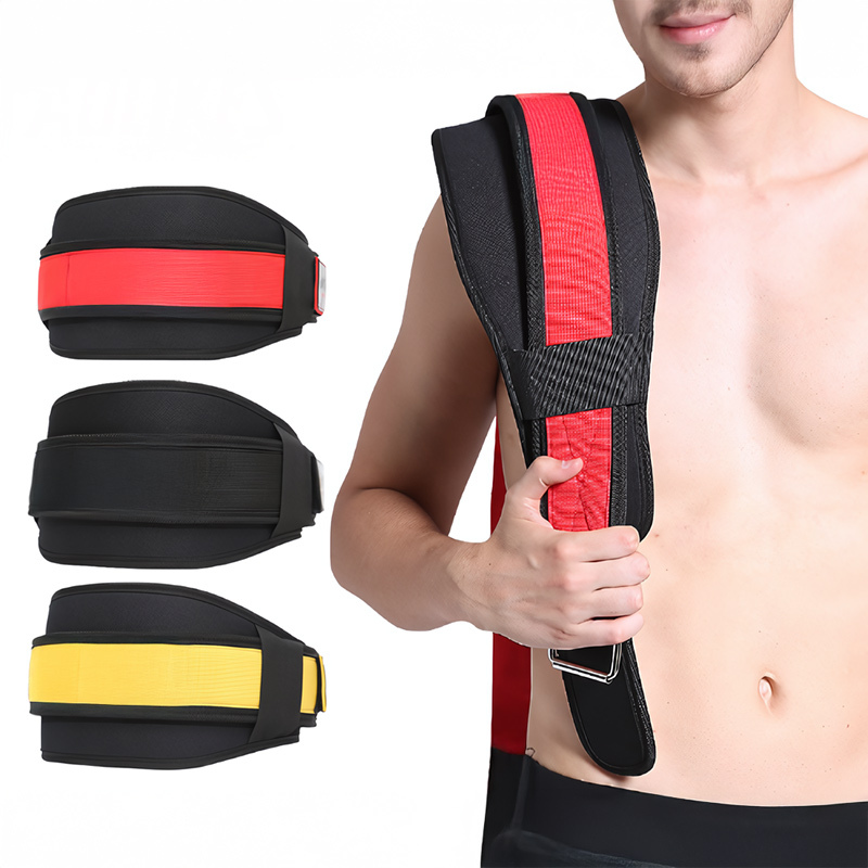 certified Weightlifting Squat Training Lumbar Support Gym EVA Weight Lifting Belt for Men