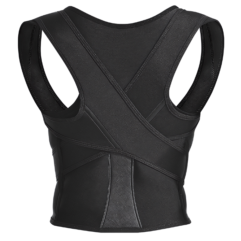 Posture Corrector Adjustable Clavicle Support Brace Belt 85% Nylon + 15% Spandex Hunchback Correction Waist
