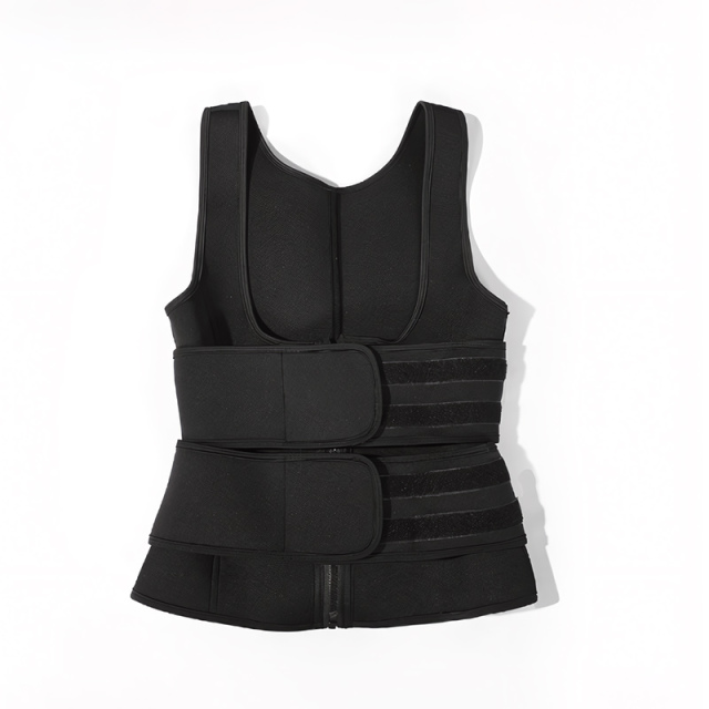 Custom Logo Zipper Adjustable Sport Fitness Body Slimming Waist Trainer Belt Flexible Lumbar Support Brace for Weight Loss
