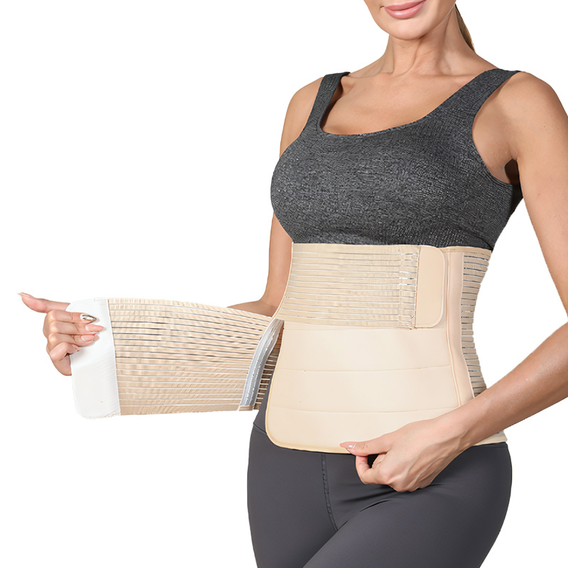 Compression Adjustable Waist Brace Belt Support Lumbar Massage Lower Back Pain Relief Waist Training Wraps Waist Protector