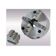 TK22 4 Jaw self centering chuck with solid jaw front mount,SENMO Industrial