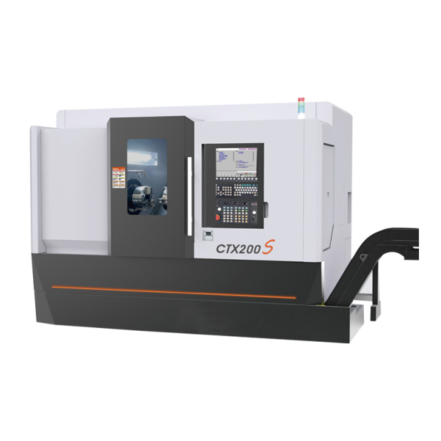 CTX200S 数控斜床车床,盛茂工业