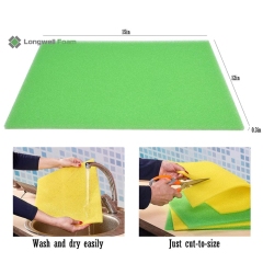 Amazon Hot Sale Washable and Cuttable Sponge Refrigerator Mat