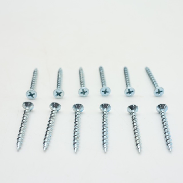 high-low thread screw with 6 nibs