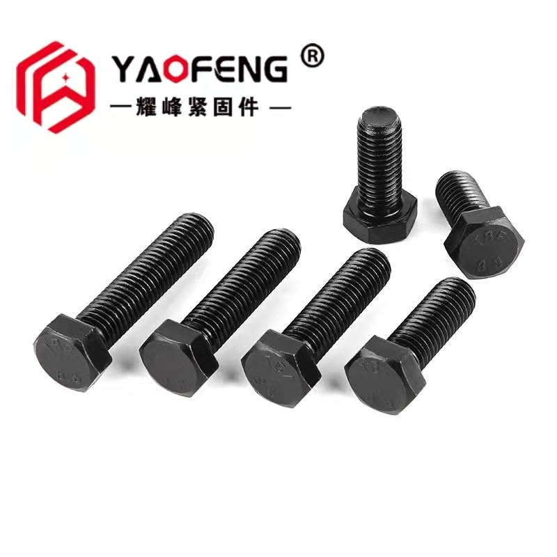 DIN933 Hex bolt black