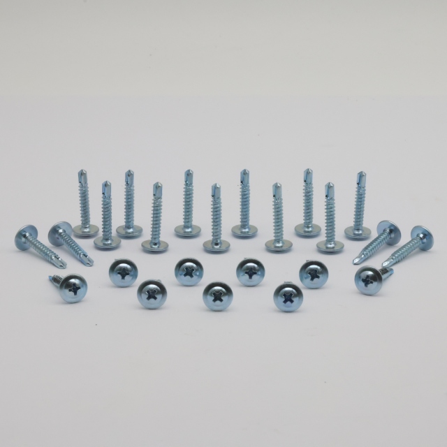 برغي ذاتي الحفر برأس جملوني zp