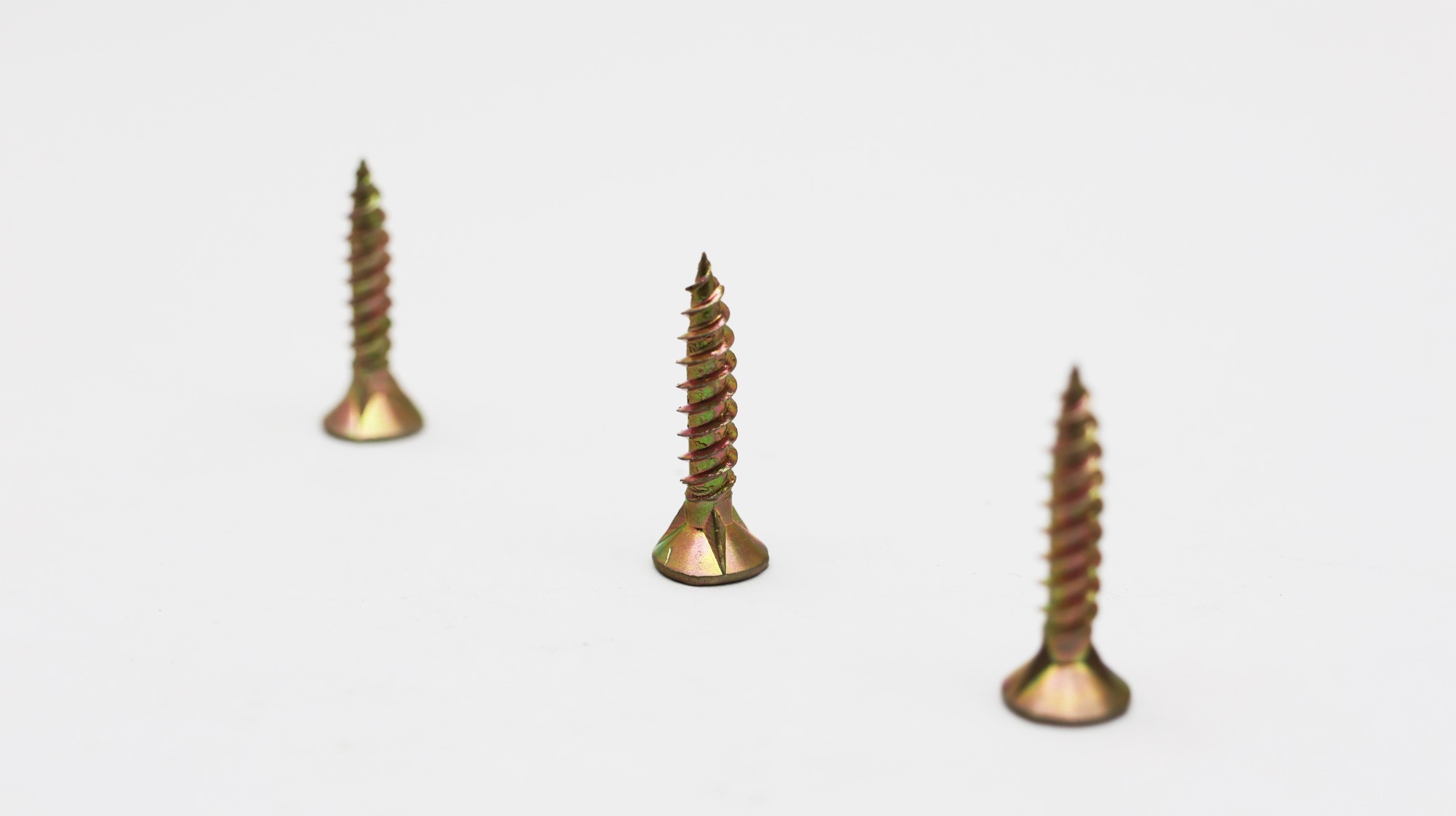 CSK head self tapping screw with 3nibs