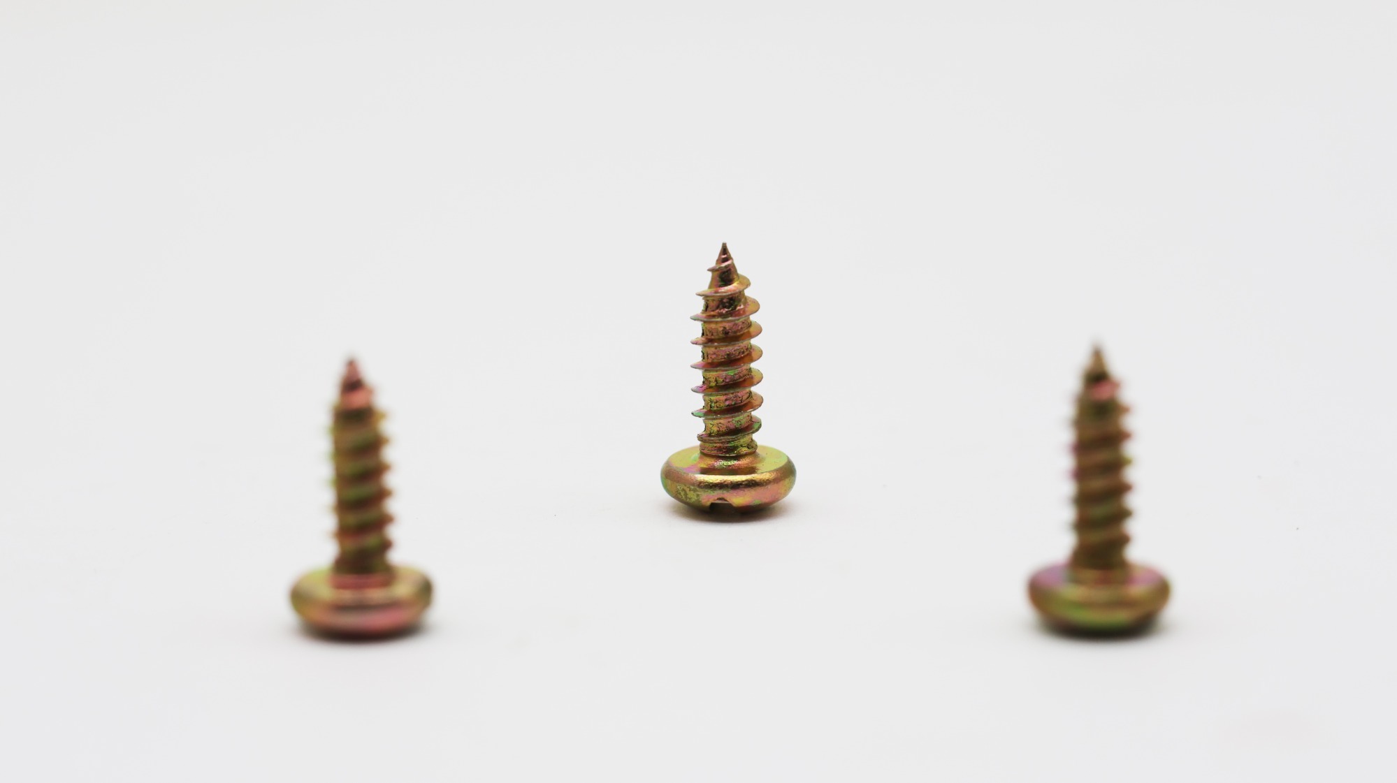 Phillips+slotted pan head self tapping screw
