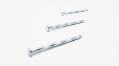 Twilled concrete nail