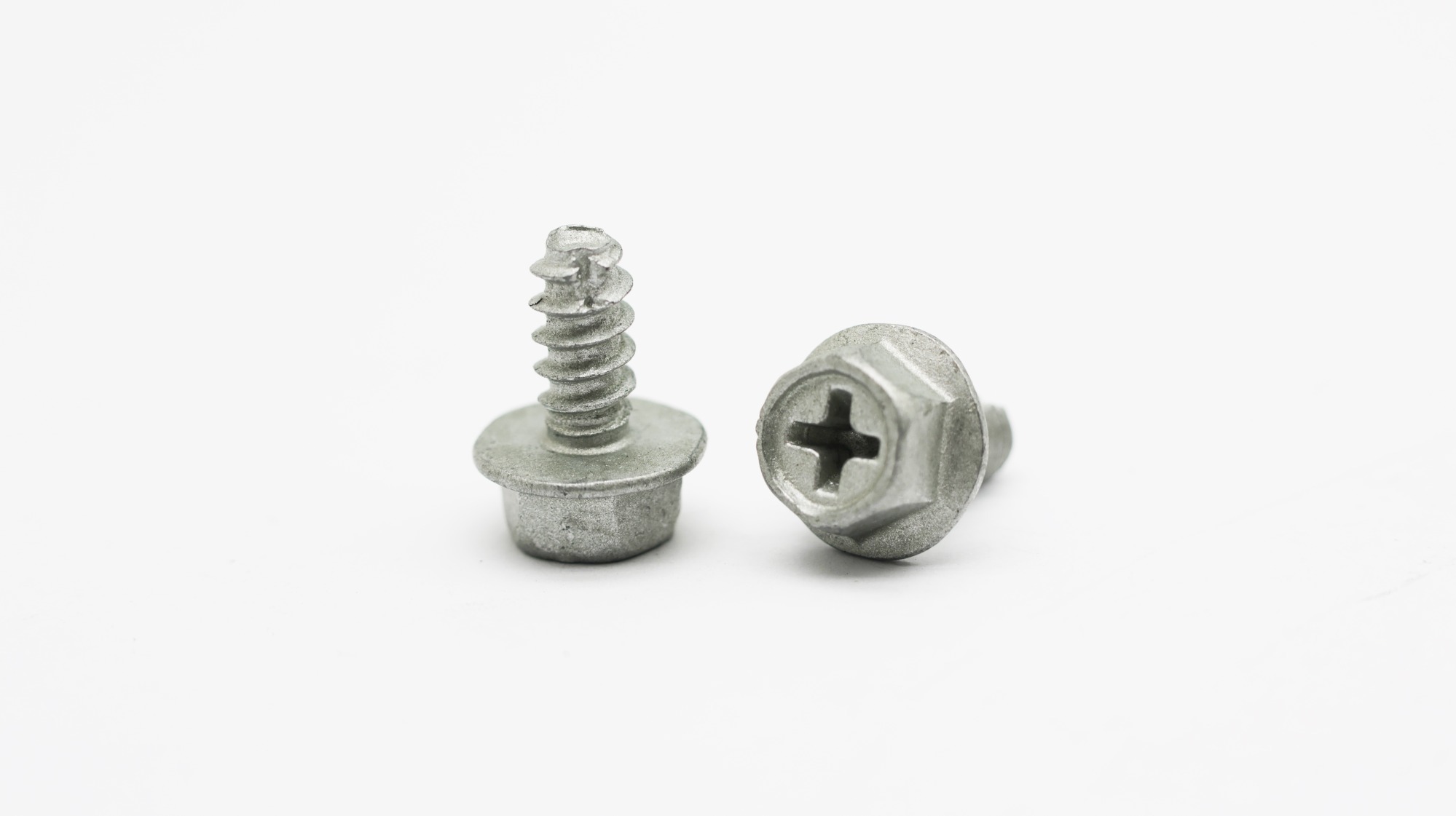 Phillips hex flange head screw cutting point Ruspert