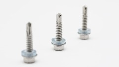 Stainless steel hex head self drilling screw