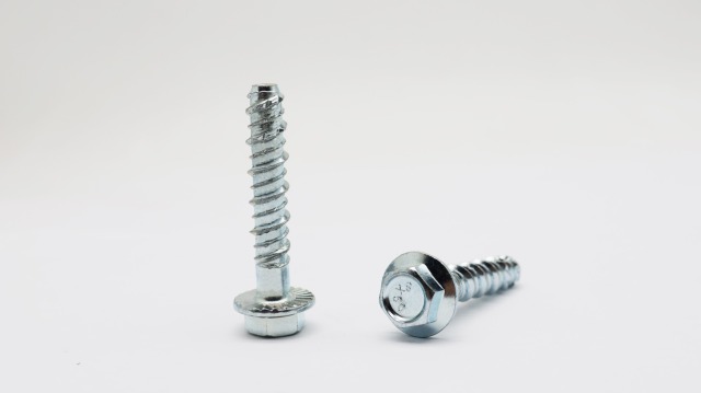 برغي خرساني ذاتي القطع برأس شفة سداسية zp