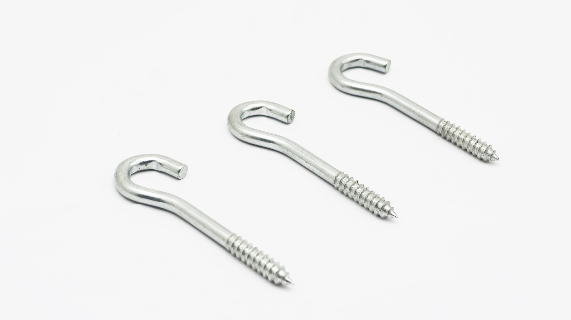 Open hook sheep eye screw