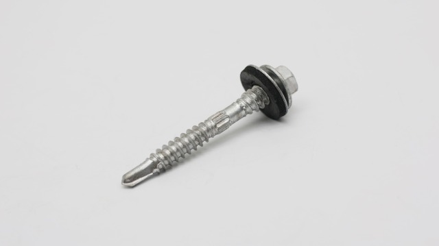 Double threaded hex head SDS with EPDM RUSPERT