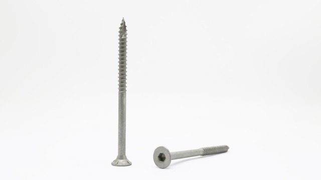 نقطة قطع برغي ذاتي اللولب برأس مزدوج CSK مع 4 رؤوس