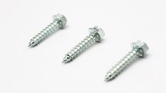 Slotted hex head self tapping screw