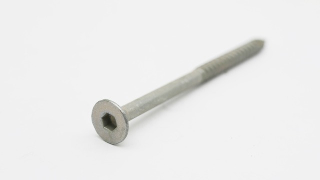 نقطة قطع برغي ذاتي اللولب برأس مزدوج CSK مع 4 رؤوس