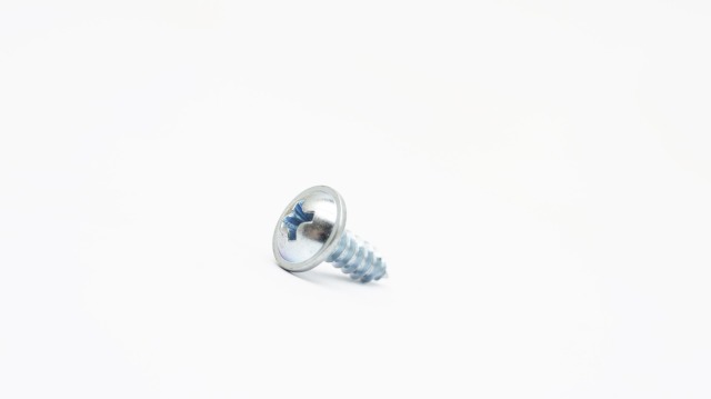 Phillips Round head self tapping screw with pad