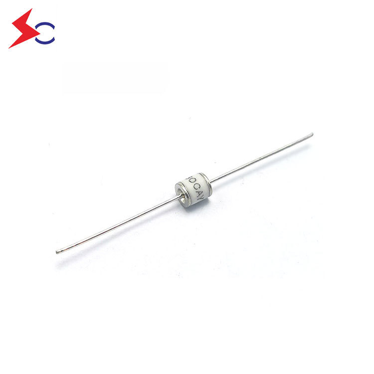 Socay 2-Electrode 75V Gas Discharge Tube (GDT)  SC2E5-75LL  Axial Leaded GDT Arrester