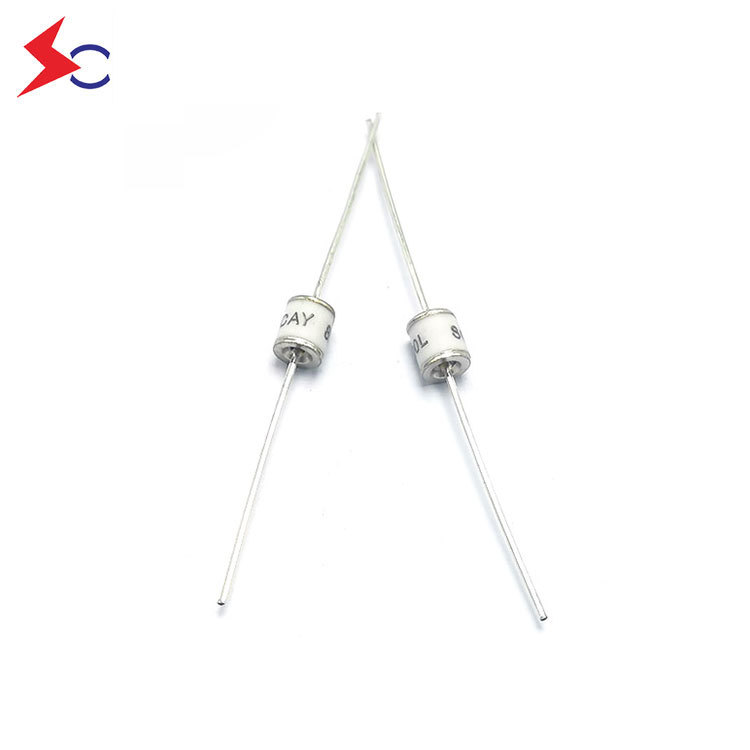 Socay 2-Electrode 75V Gas Discharge Tube (GDT)  SC2E5-75LL  Axial Leaded GDT Arrester