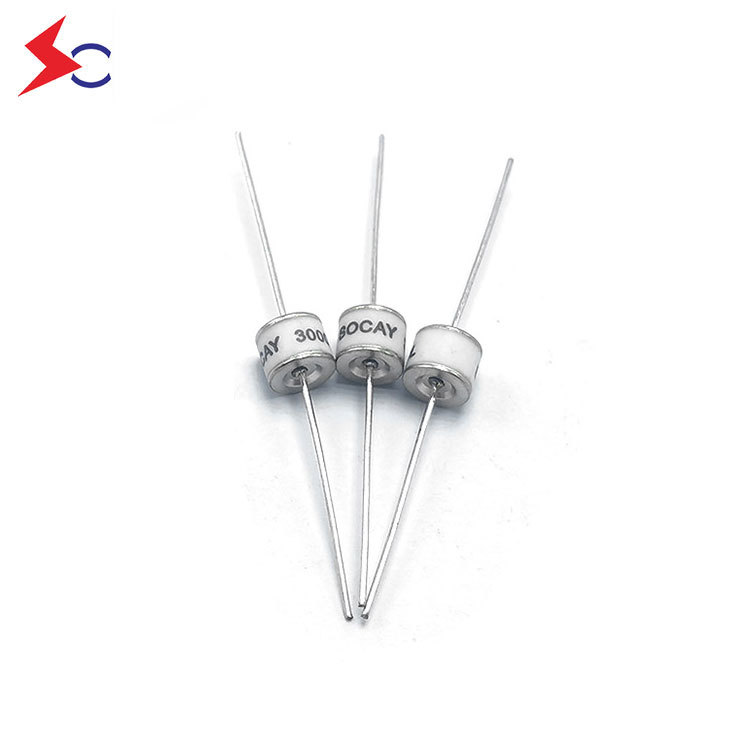 Socay Axial Leaded Device 75V Circuit Protection GDT SC2E8-75ML 2-Electrode Gas Discharge Tube