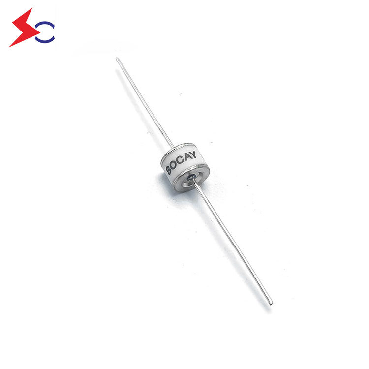 Socay Axial Leaded Device 75V Circuit Protection GDT SC2E8-75ML 2-Electrode Gas Discharge Tube