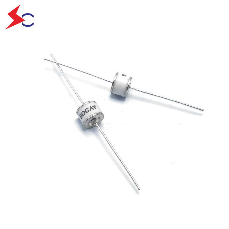 Socay Axial Leaded Device 75V Circuit Protection GDT SC2E8-75ML 2-Electrode Gas Discharge Tube