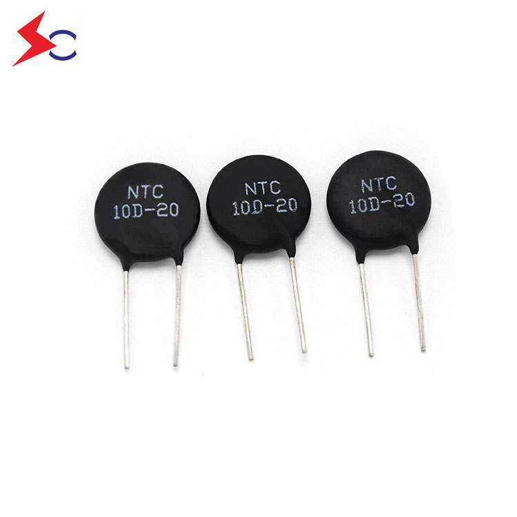Socay φ20mm NTC Thermistor MF72-SCN3D-20 24 mW/℃ Dissipation Factor Suitable for LED Driver Circuit
