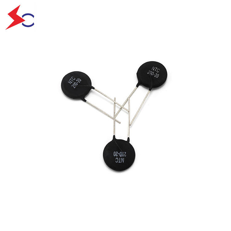 Socay φ20mm NTC Thermistor MF72-SCN3D-20 24 mW/℃ Dissipation Factor Suitable for LED Driver Circuit