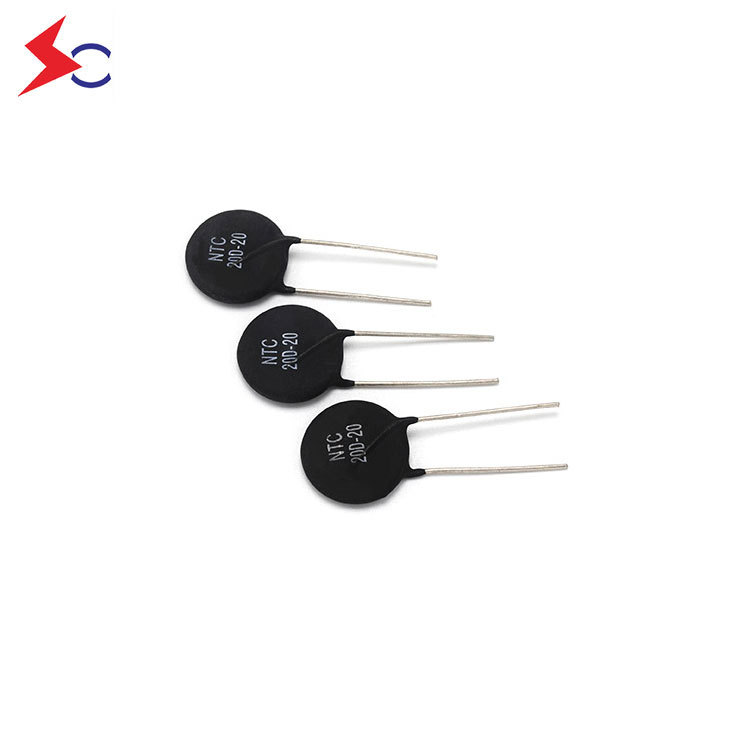 Socay φ20mm NTC Thermistor MF72-SCN3D-20 24 mW/℃ Dissipation Factor Suitable for LED Driver Circuit