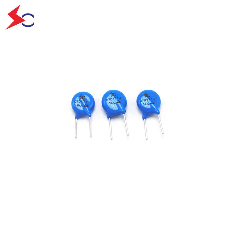 SOCAY Axial Lead Varistors 07D Series MOV 07D751KJ Varistor Voltage V1mA 675V to 825V
