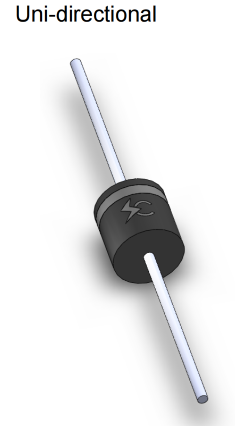 SOCAY TVS Diodes 15KPA Series P600 Package 15KPA17A 15000W Axial Lead Transient Voltage Suppressors For Circuit Protection