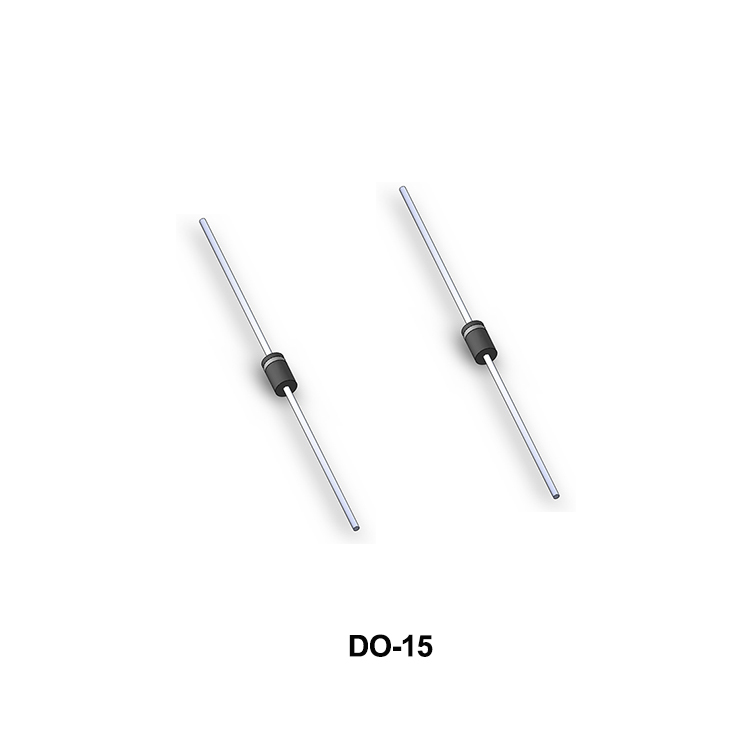 DO-15 Package 2A Radial Lead Schottky Rectifiers MBR2100 100V Maximum DC Blocking Voltage