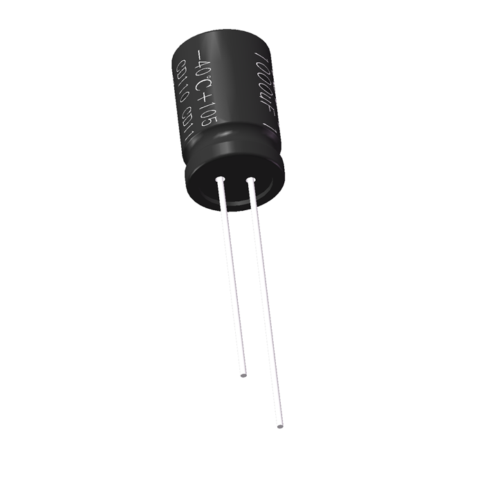 Original Factory Supply 10V 1000μF Radial Auminum Electrolytic Capacitor 8x12mm Size