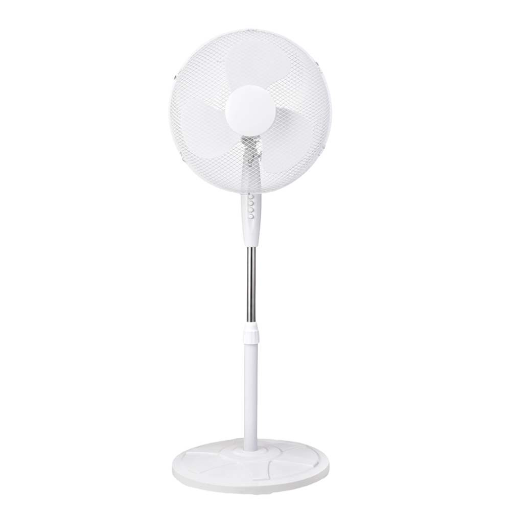 16-Inch Electric Stand Fan with Plastic Air Cooling Fan for Household Adjustable height Fan
