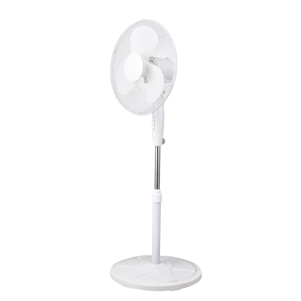 16-Inch Electric Stand Fan with Plastic Air Cooling Fan for Household Adjustable height Fan