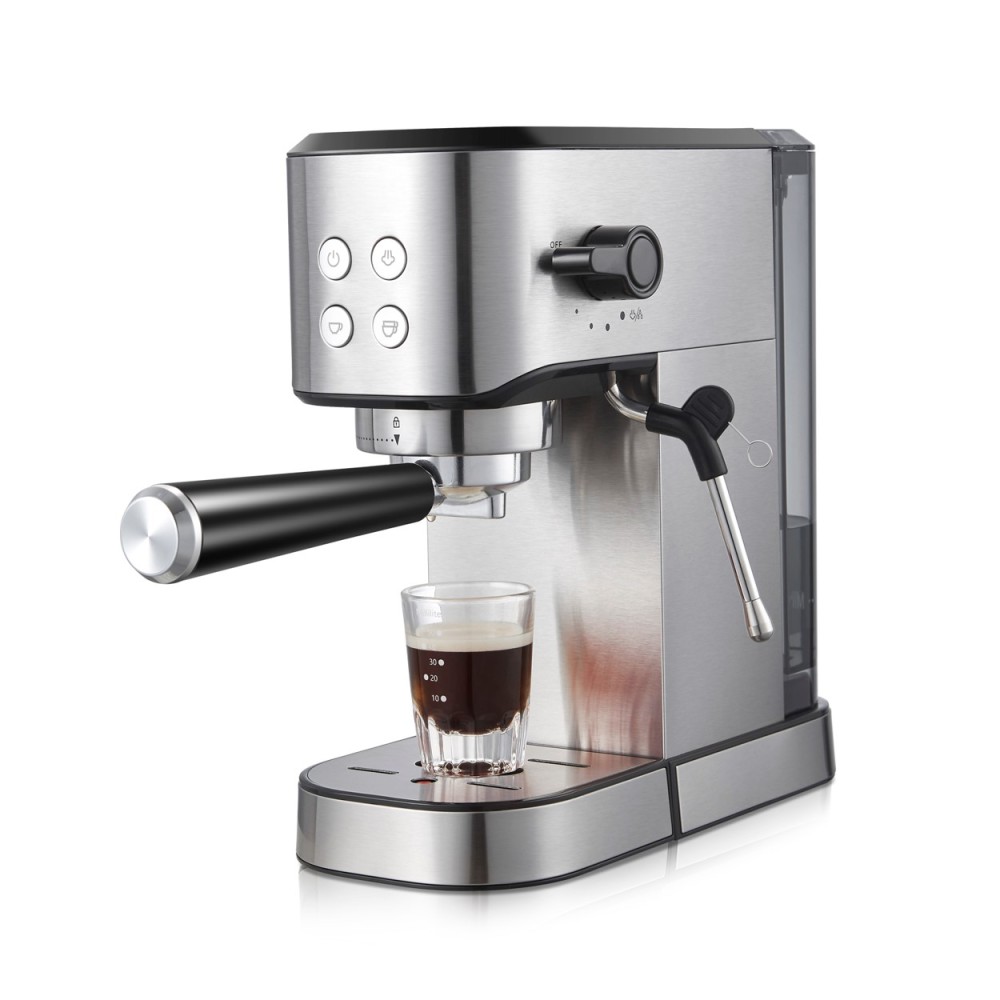 Italian 20bar coffee machine easy to operate stainless steel coffee maker