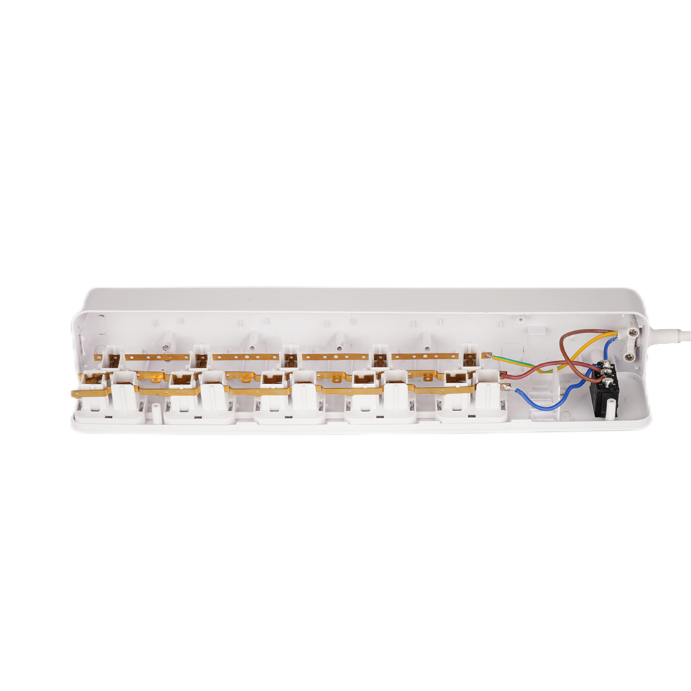 Hot sale Type Power Socket White 5 Outlet With 3 USB Extension Socket