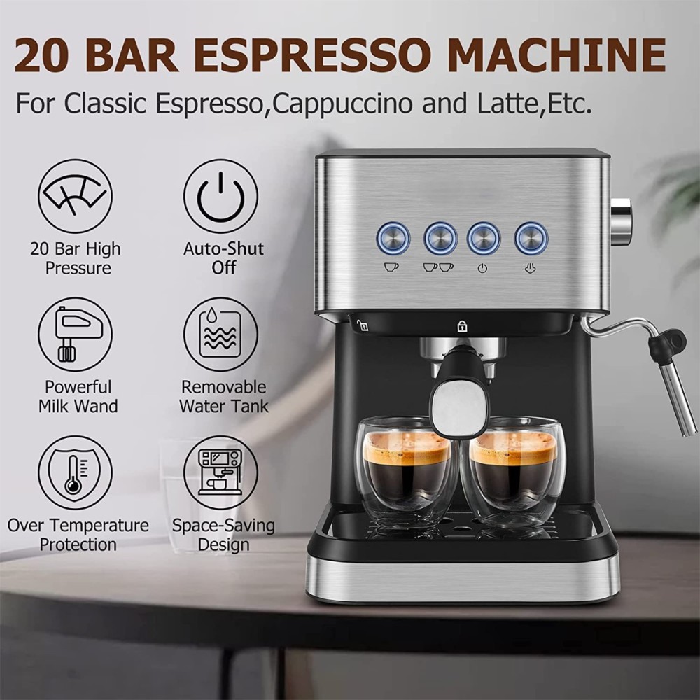 1050W classy coffee temperature control precise high-end machine coffee maker