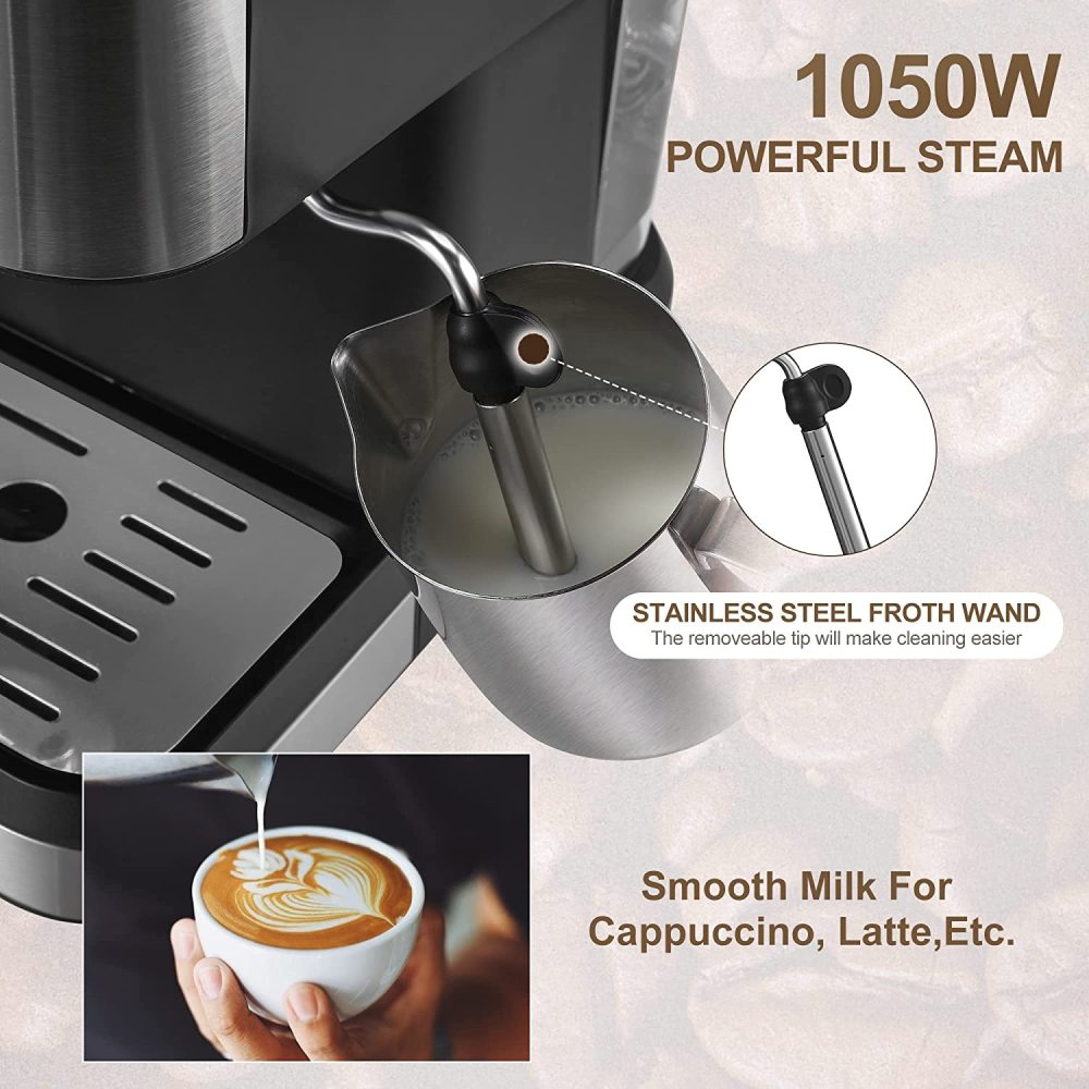 1050W classy coffee temperature control precise high-end machine coffee maker
