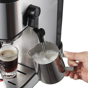Italian 20bar coffee machine easy to operate stainless steel coffee maker
