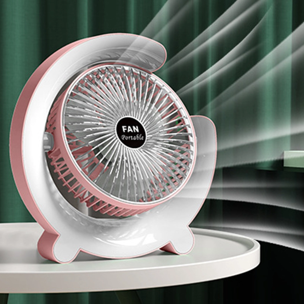 USB Charging Mini Electric Desktop Fan Portable desk fan 3 speeds with ...