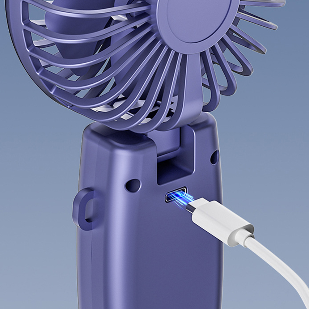 Small Fan Aromatherapy Small Electric Fan Mini Usb Digital Display Cute Cartoon Mini Fan